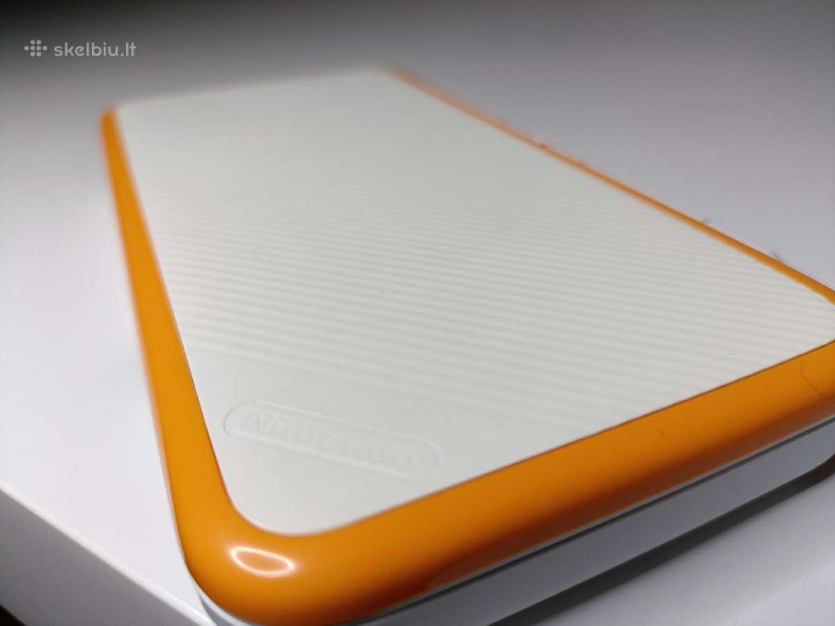 New Nintendo 2dsxl White/orange - nuotraukos Nr. 12