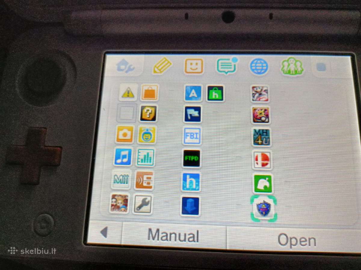 New Nintendo 2dsxl White/orange - nuotraukos Nr. 14