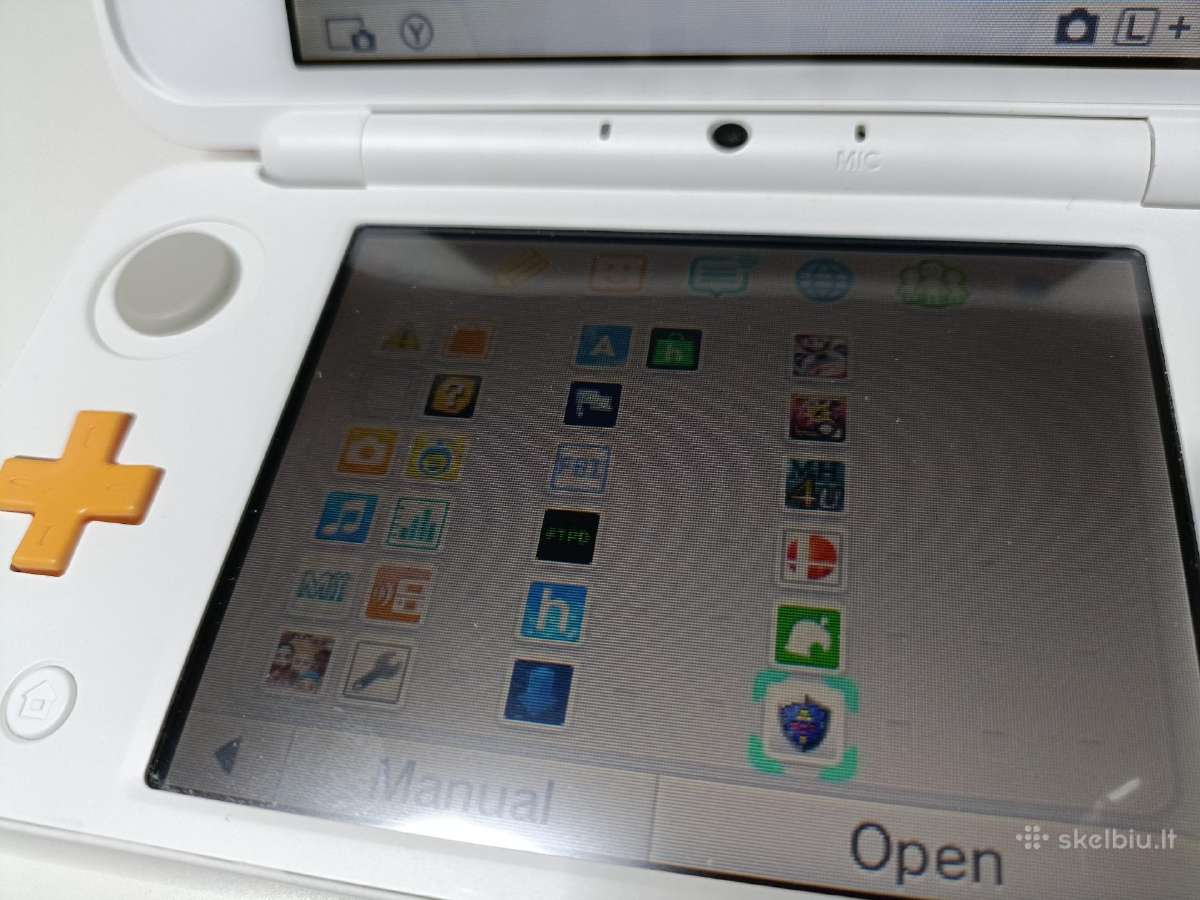 New Nintendo 2dsxl White/orange - nuotraukos Nr. 16