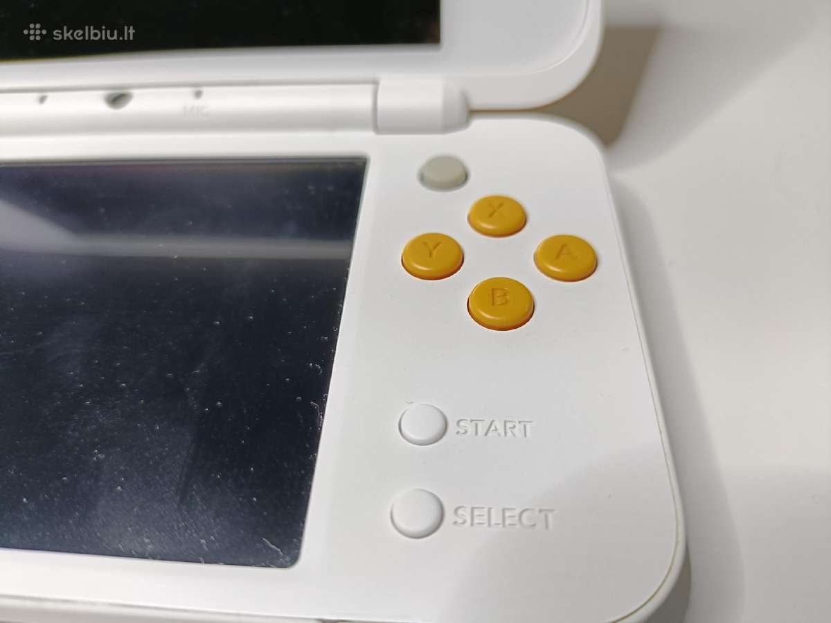 New Nintendo 2dsxl White/orange - nuotraukos Nr. 17