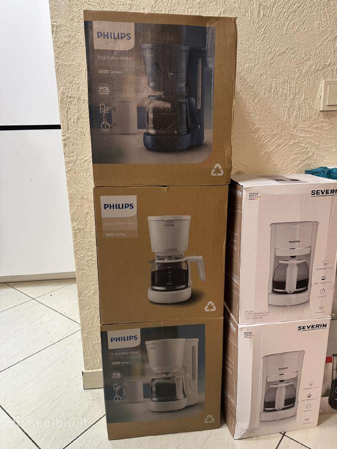 Nauji kavos aparatai Philips, Melitta Therm