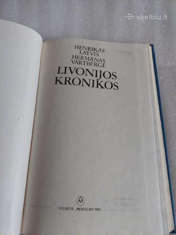 Livonijos kronikos - nuotraukos Nr. 2