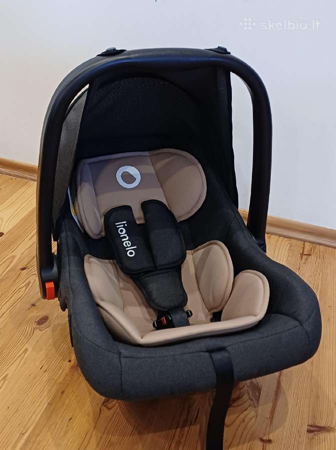 Nešiojama autokėdutė Lionelo su lopšiu 0-13 kg.