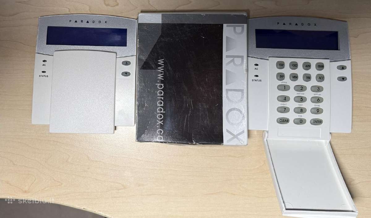 Signalizacijos Paradox klaviatūra Evo641 (K641) - nuotraukos Nr. 2