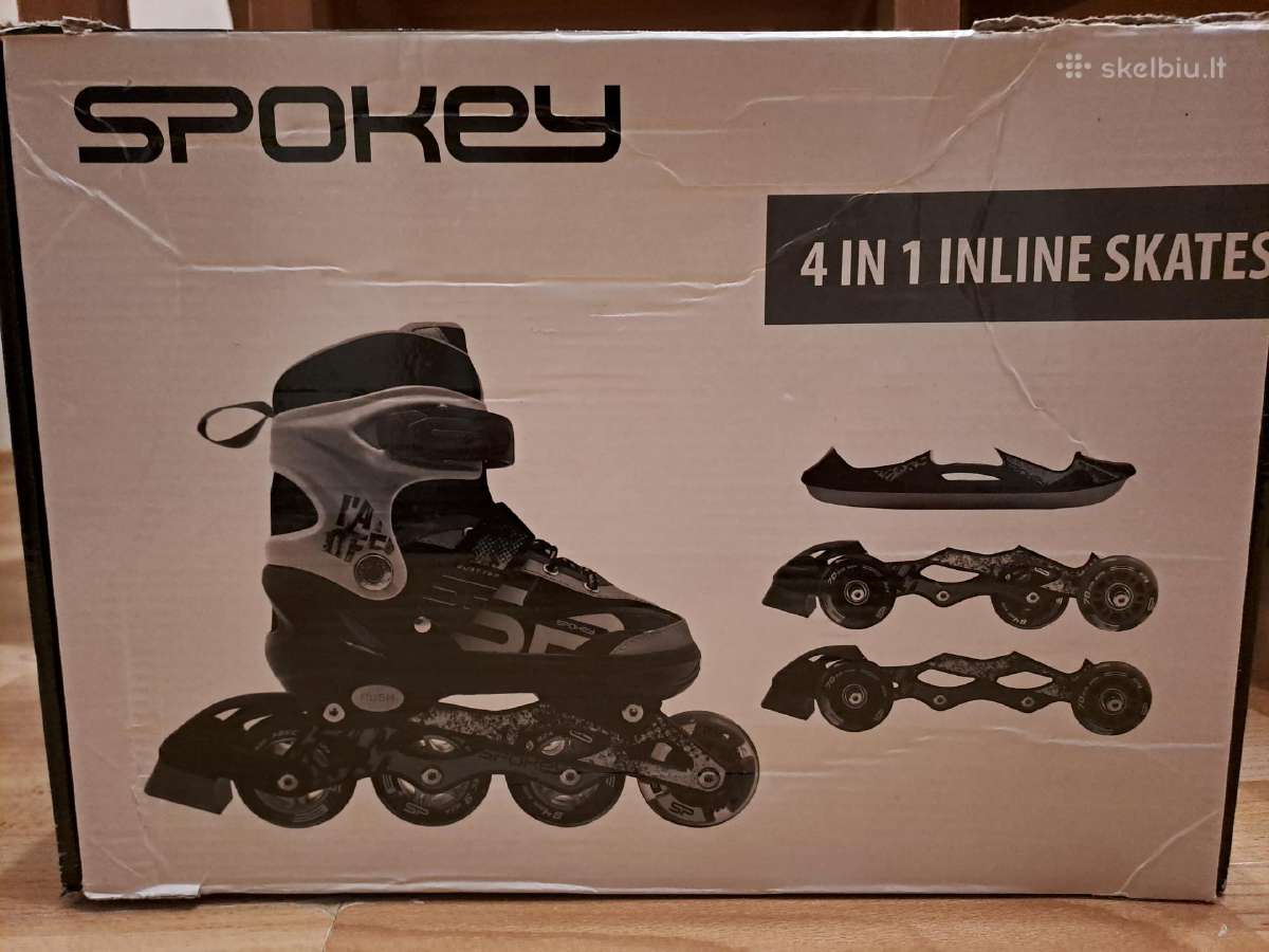 Spokey 4in1 riedučiai 30-33 dydis - nuotraukos Nr. 4