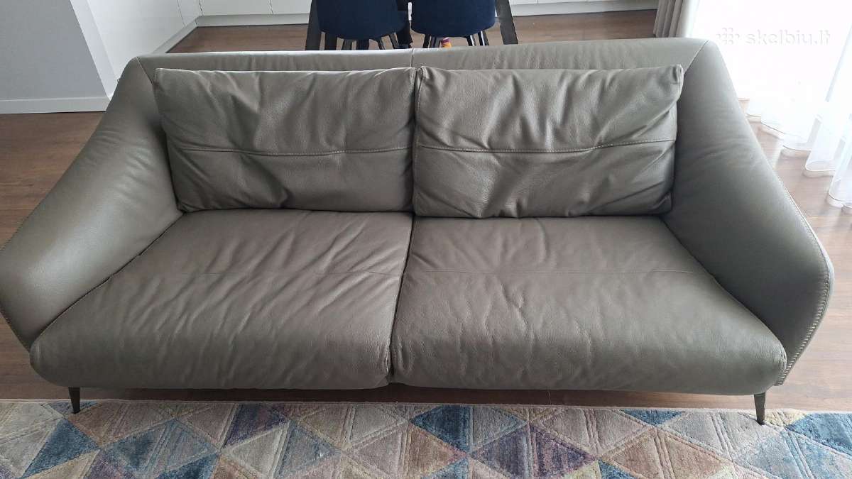 Natūralios odos sofa + fotelis Montana Ivo balda - nuotraukos Nr. 3
