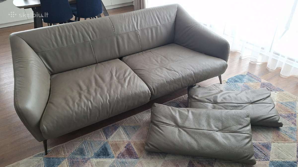Natūralios odos sofa + fotelis Montana Ivo balda - nuotraukos Nr. 4