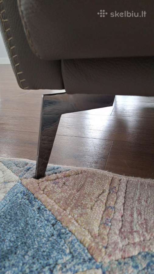 Natūralios odos sofa + fotelis Montana Ivo balda - nuotraukos Nr. 9