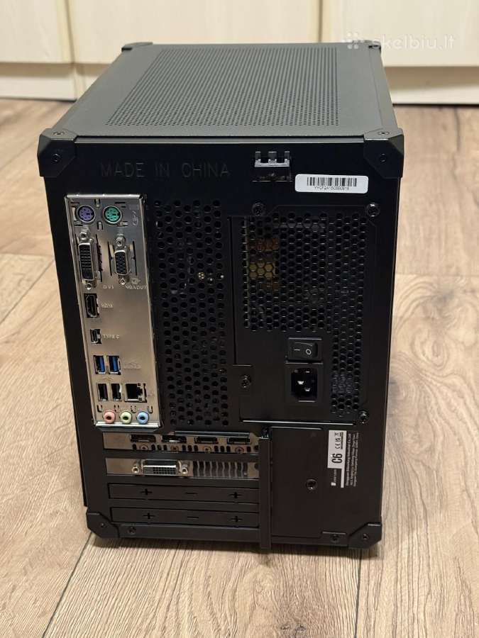 Micro-atx Pc (i7-6700,16 GB, 1060, 256 GB, 500w) - nuotraukos Nr. 3