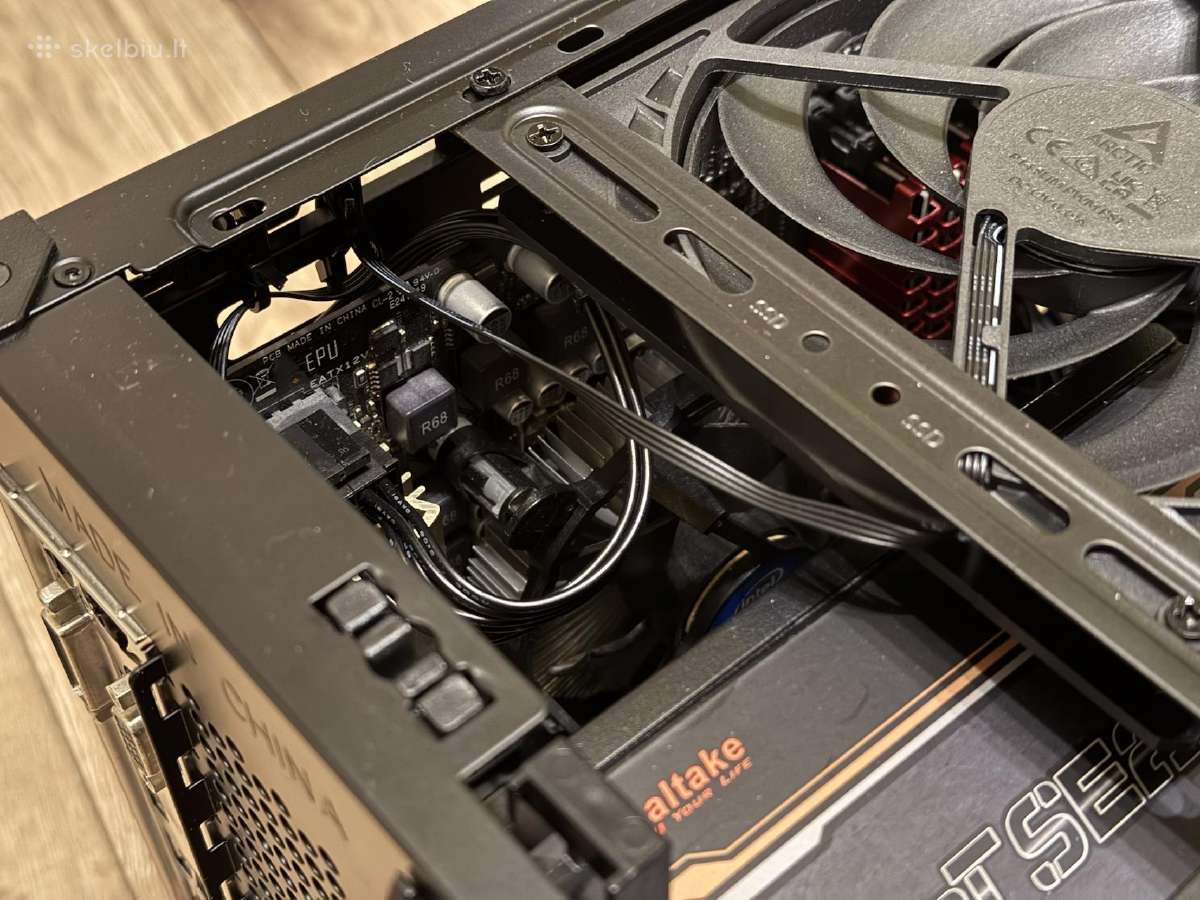 Micro-atx Pc (i7-6700,16 GB, 1060, 256 GB, 500w) - nuotraukos Nr. 13