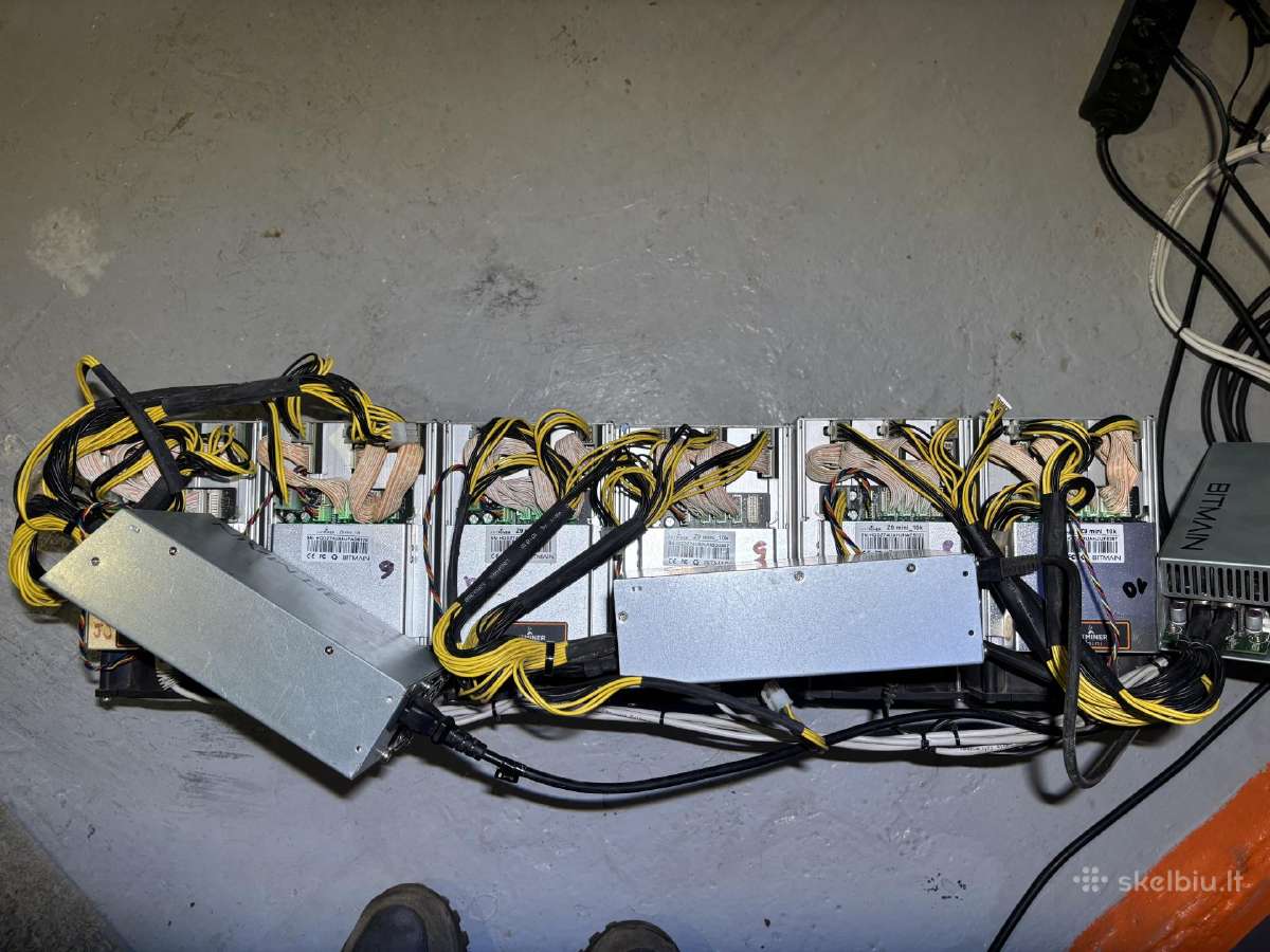 Kriptovaliutos kasimo įranga Antminer Z9mini - nuotraukos Nr. 2