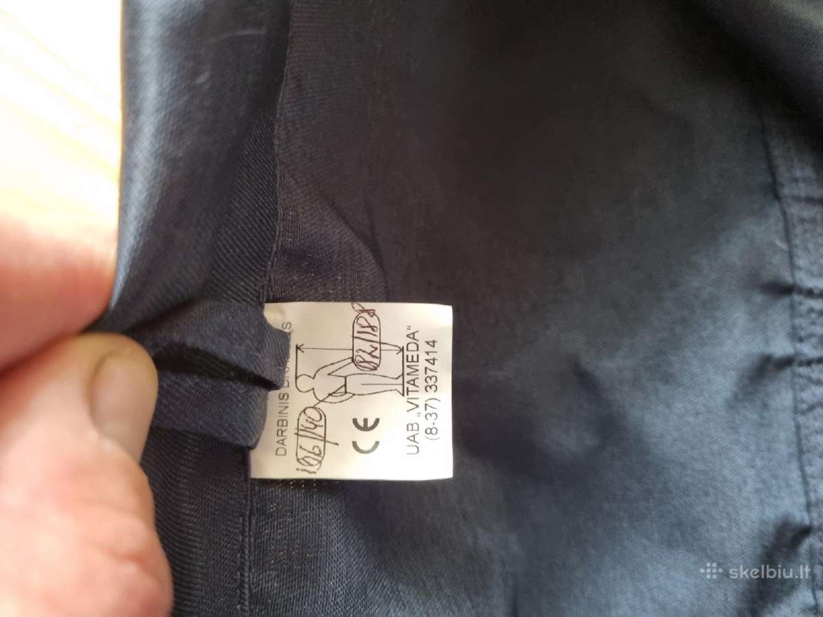 Xxxl darbo rūbai, kombinezonas - nuotraukos Nr. 3