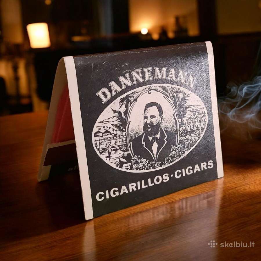 Rem. Degtukų dėžutė knygelė Dannemann