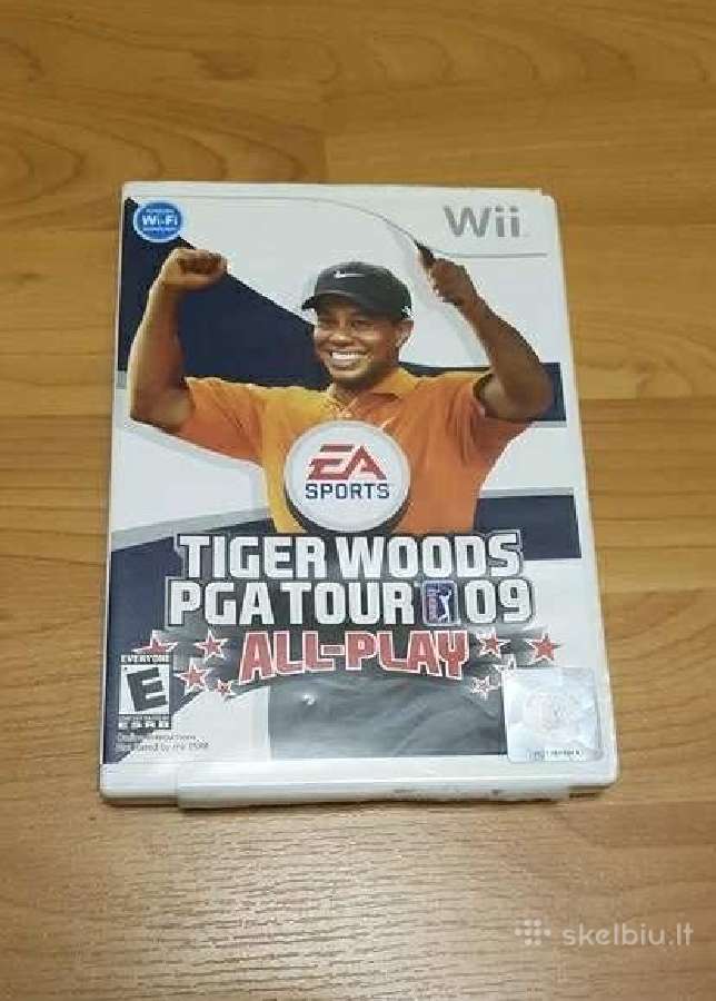 Nintendo Wii Zaidimas Tiger Woods Pga Tour 09 Usa