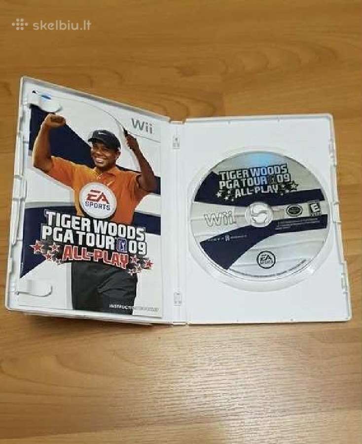 Nintendo Wii Zaidimas Tiger Woods Pga Tour 09 Usa - nuotraukos Nr. 2