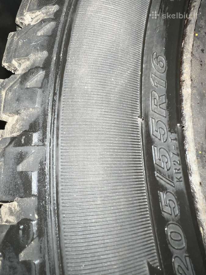 4vnt. Kenda žieminės 205/ 55/ R16 - su ratlankiais - nuotraukos Nr. 3