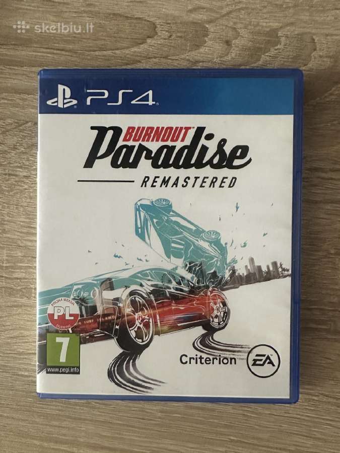 Burnout Paradise Remastered ps4 žaidimas