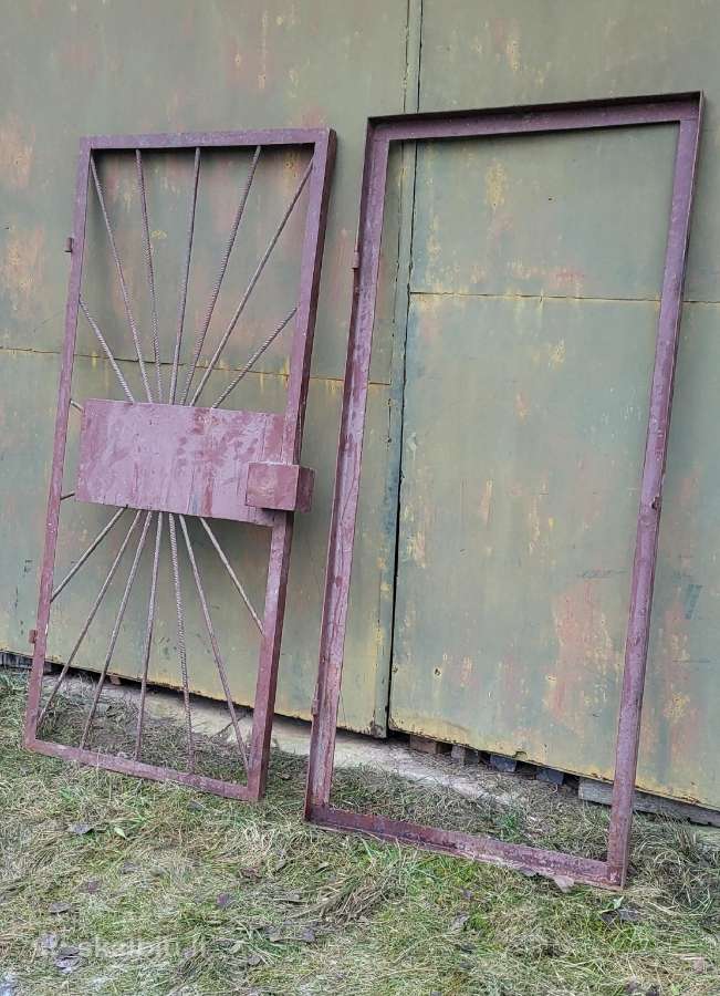 Aukštos kokybės metalinės durys pagal individualų