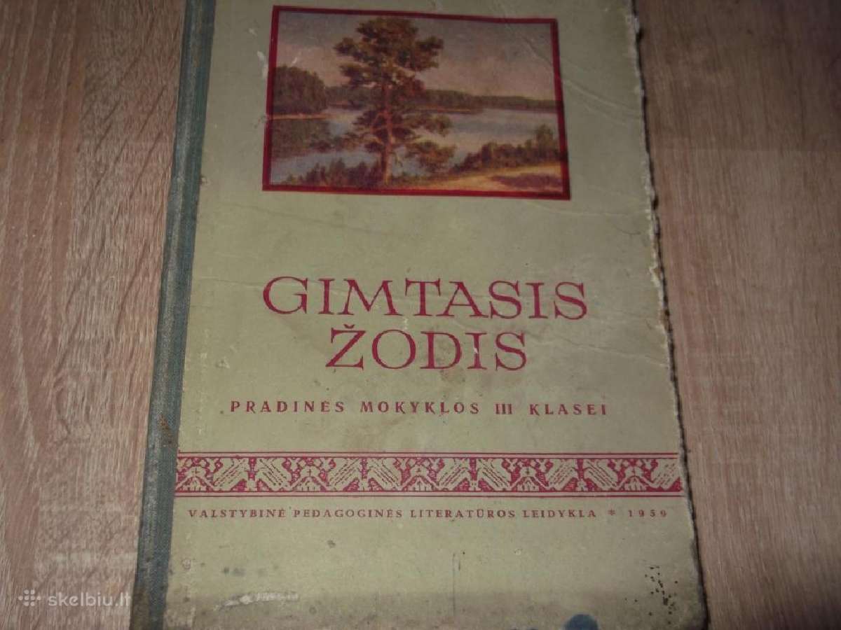 Antikvarinės pradinių klasių mokinio knygos - nuotraukos Nr. 11