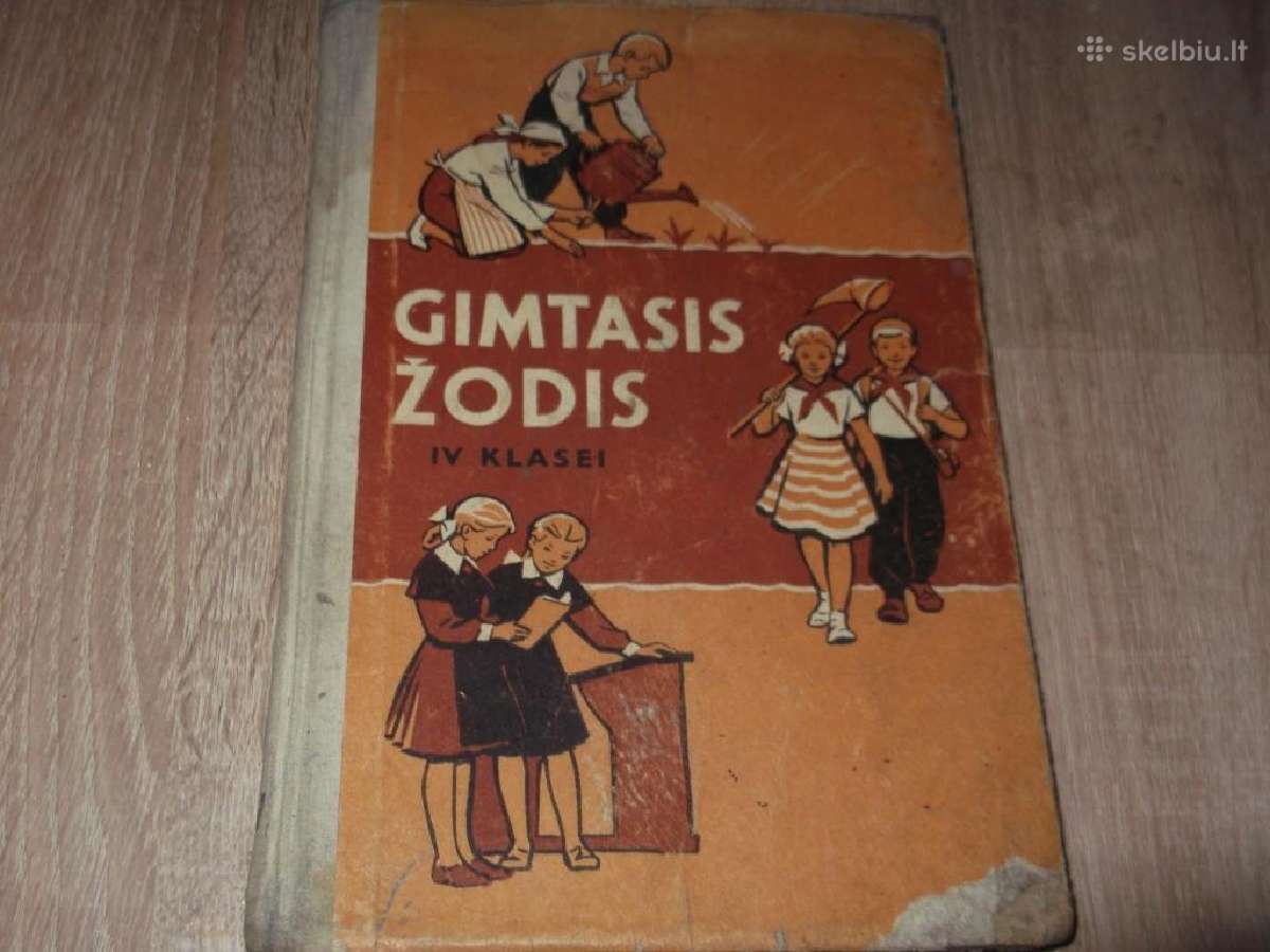 Antikvarinės pradinių klasių mokinio knygos - nuotraukos Nr. 12