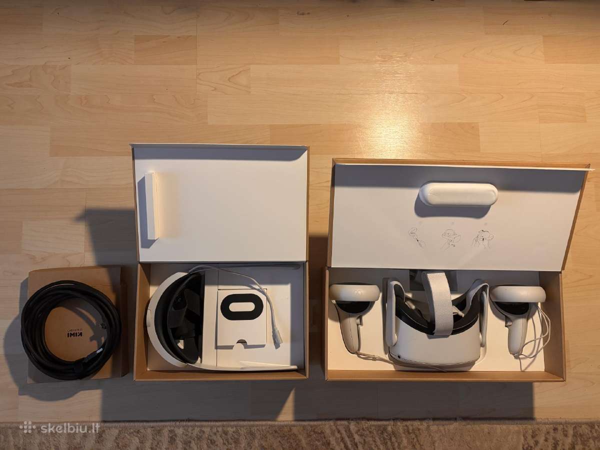 Meta quest 2 + oculus elite strap su baterija + ki