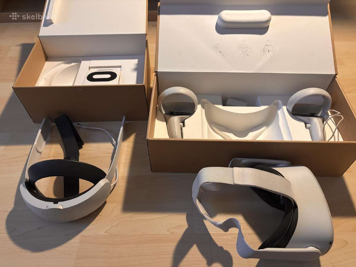 Meta quest 2 + oculus elite strap su baterija + ki - nuotraukos Nr. 2