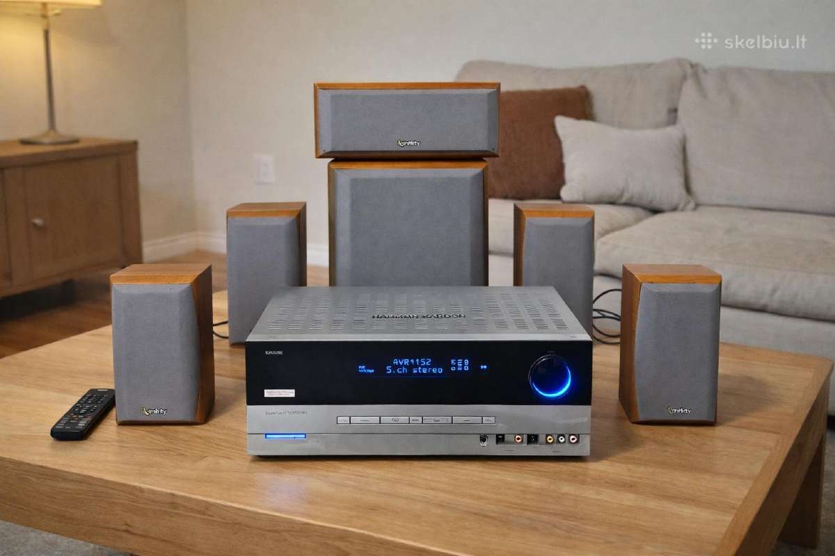 Harman Kardon Avr158 ir Infinity Primus 5.1