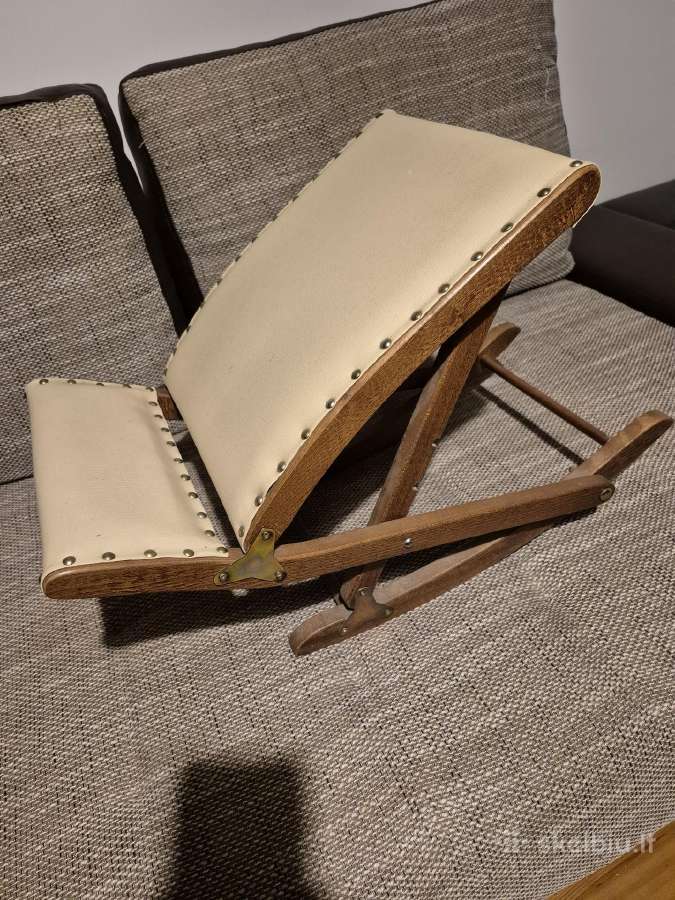 Sulankstoma kėdė kojoms - nuotraukos Nr. 6