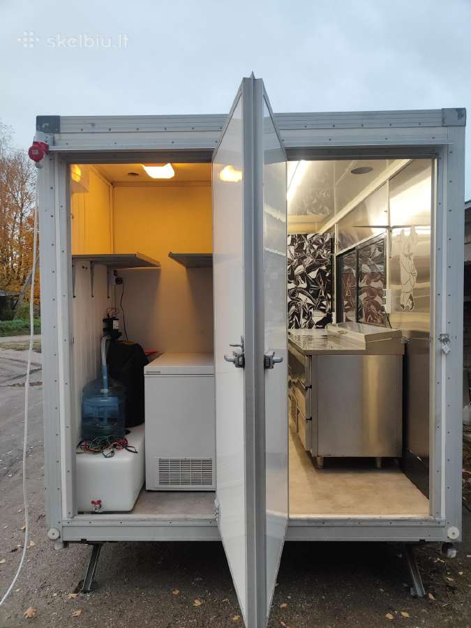 Maisto priekaba food truck maisto vagonelis - nuotraukos Nr. 4