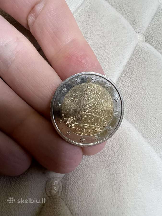 Vokietijos 2 eur moneta 2023 m