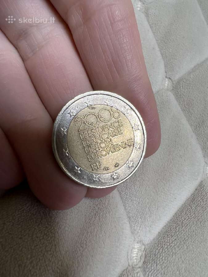 Prancūzijos 2 eur moneta 2008 m