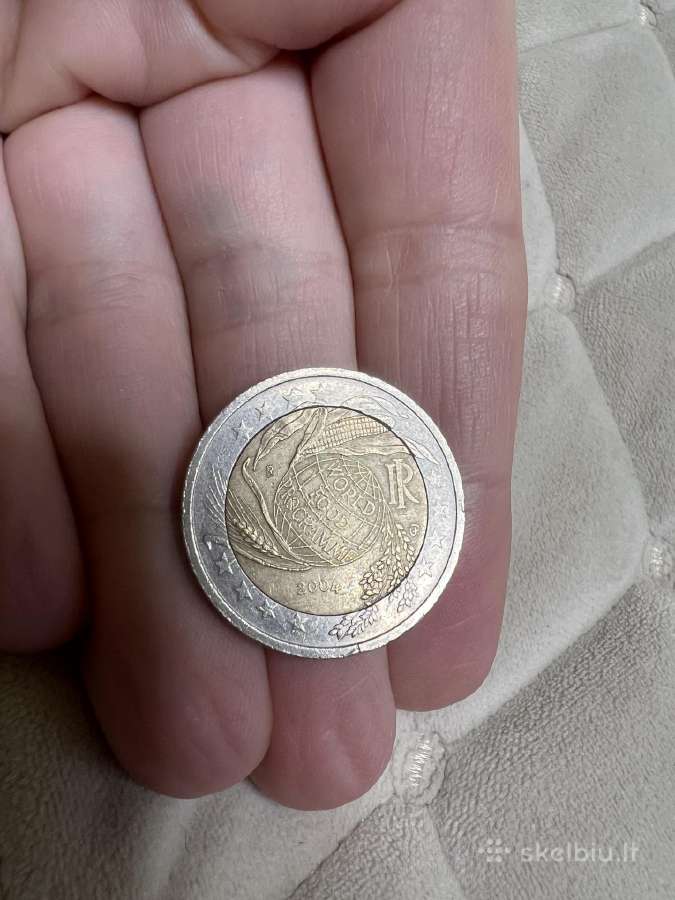 Italijos 2 eur moneta 2004 m