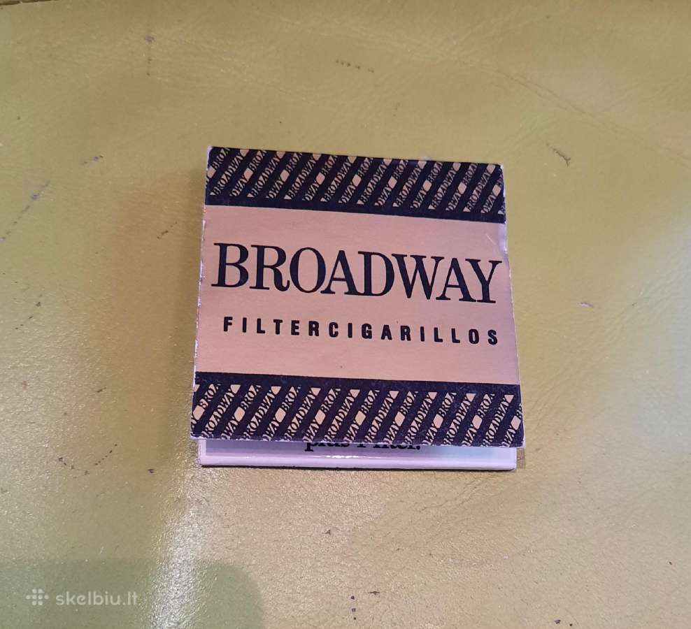 Rem. Degtukų dėžutė knygelė Broadway - nuotraukos Nr. 2