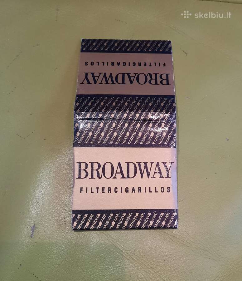 Rem. Degtukų dėžutė knygelė Broadway - nuotraukos Nr. 3