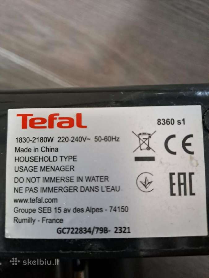 Grilis Tefal Gc7228 XL dydis - nuotraukos Nr. 2