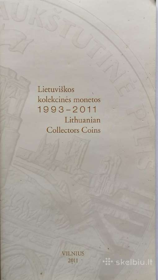 Lietuviškos kolekcinės monetos 1993-2011 - nuotraukos Nr. 2
