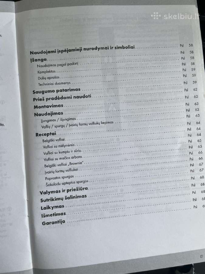 Vaflių sumušinių keptuvė - nuotraukos Nr. 8