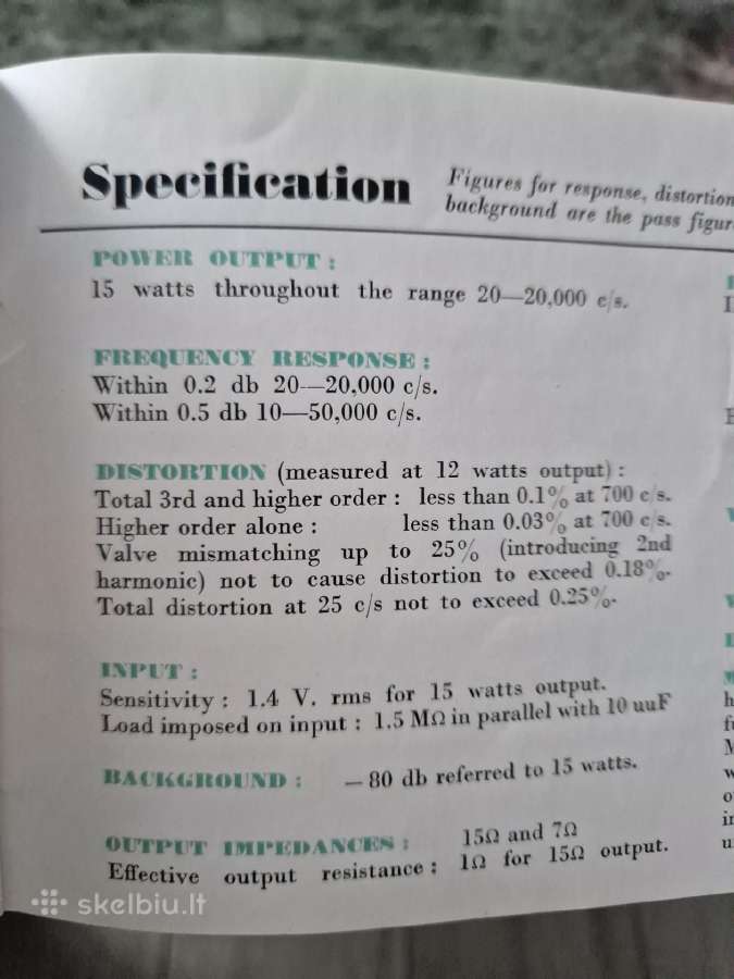 Lempinis stiprintuvas Quad ll - nuotraukos Nr. 10