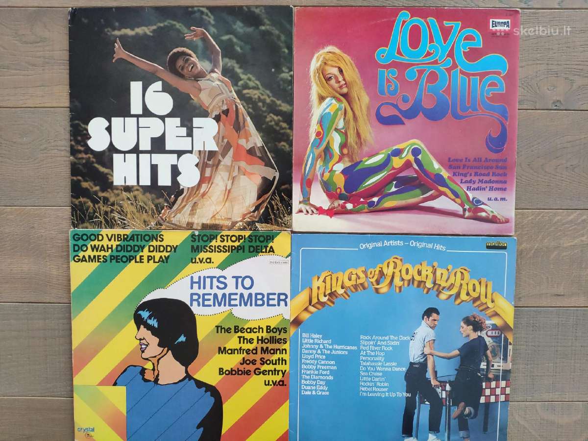 Vinilinės plokštelės 60-70-80 - nuotraukos Nr. 18