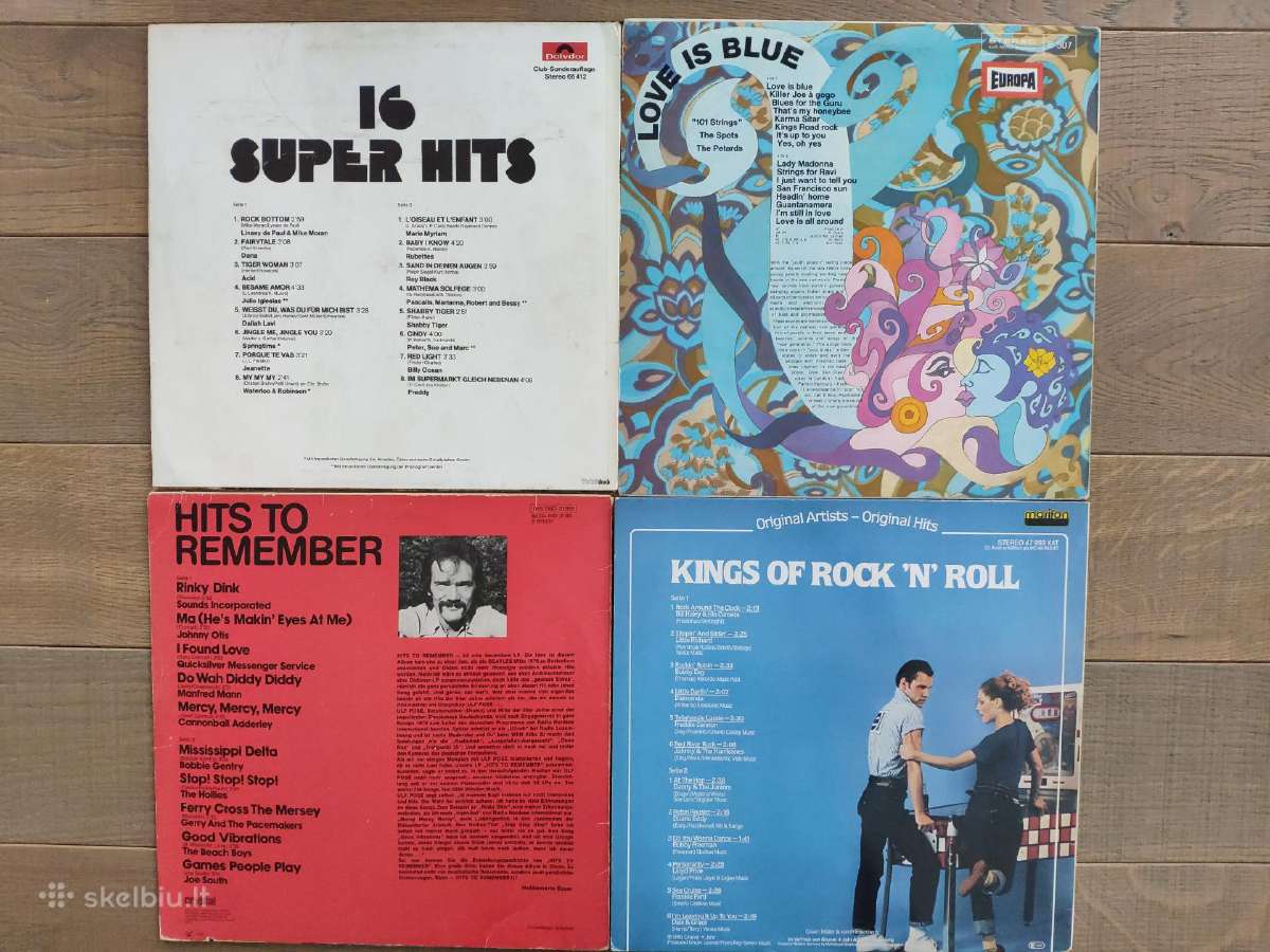 Vinilinės plokštelės 60-70-80 - nuotraukos Nr. 19