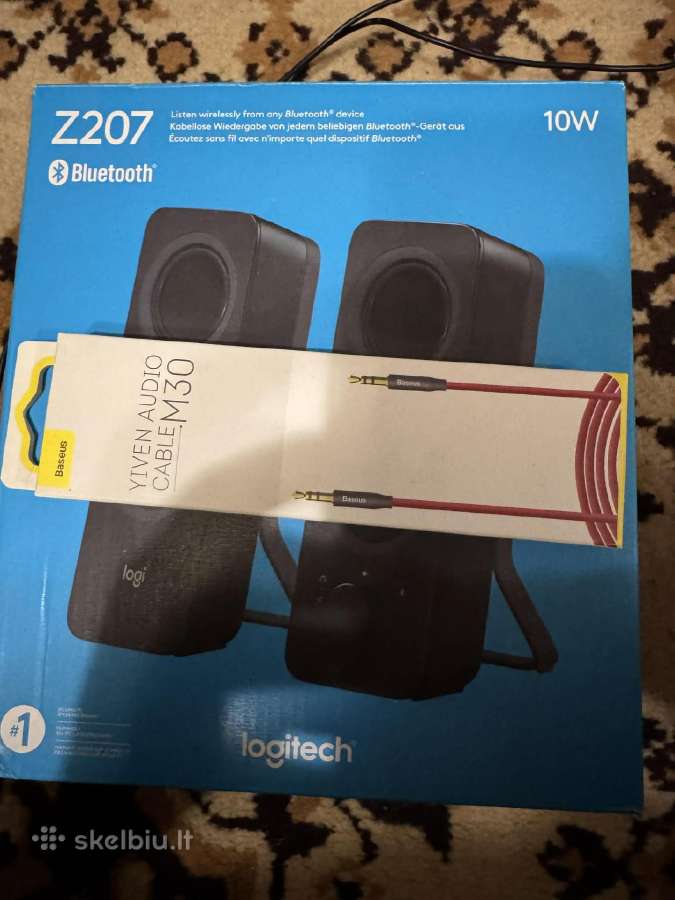Kompiuterinės kolonėlės Logitech Z207 - nuotraukos Nr. 3