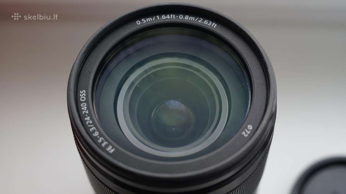 Sony fe 24-240mm f/3.5-6.3 oss - nuotraukos Nr. 4