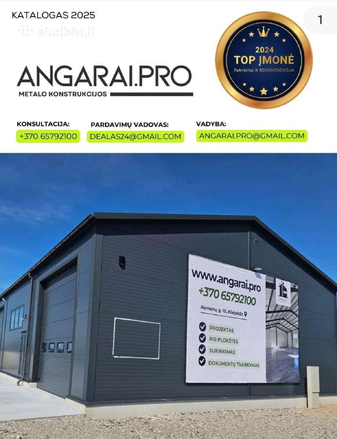 Angaras, projektas,gamyba,statyba - nuotraukos Nr. 10