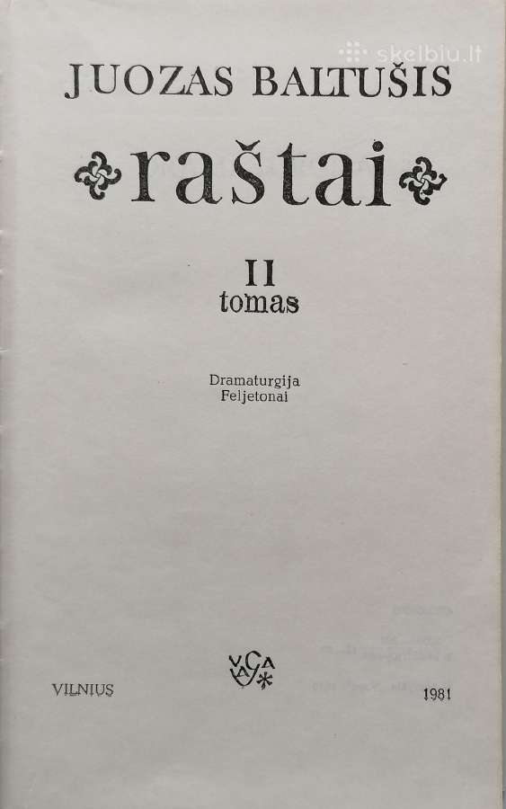 J. Baltušis "Raštai II" - nuotraukos Nr. 2