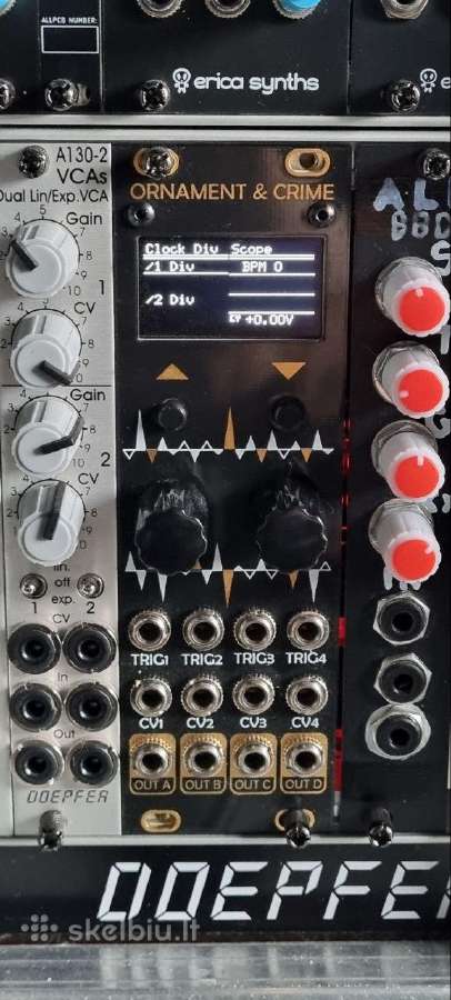 After Later Audio - uo_c - Eurorack modulis