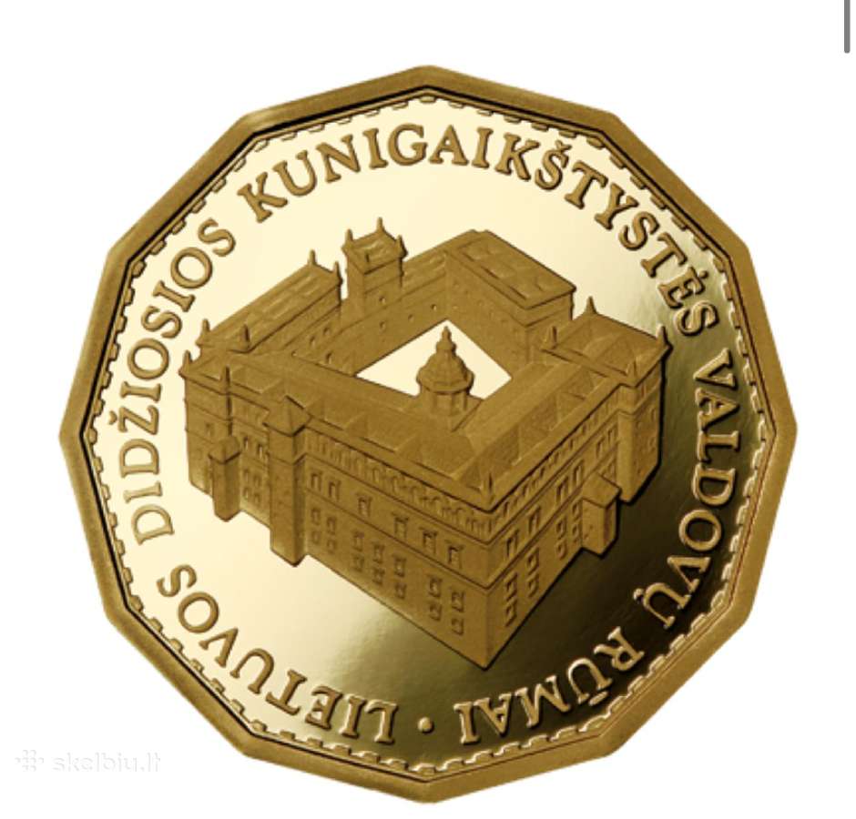 Ieškau pirkti 2005m. 500 litų Valdovų rūmai