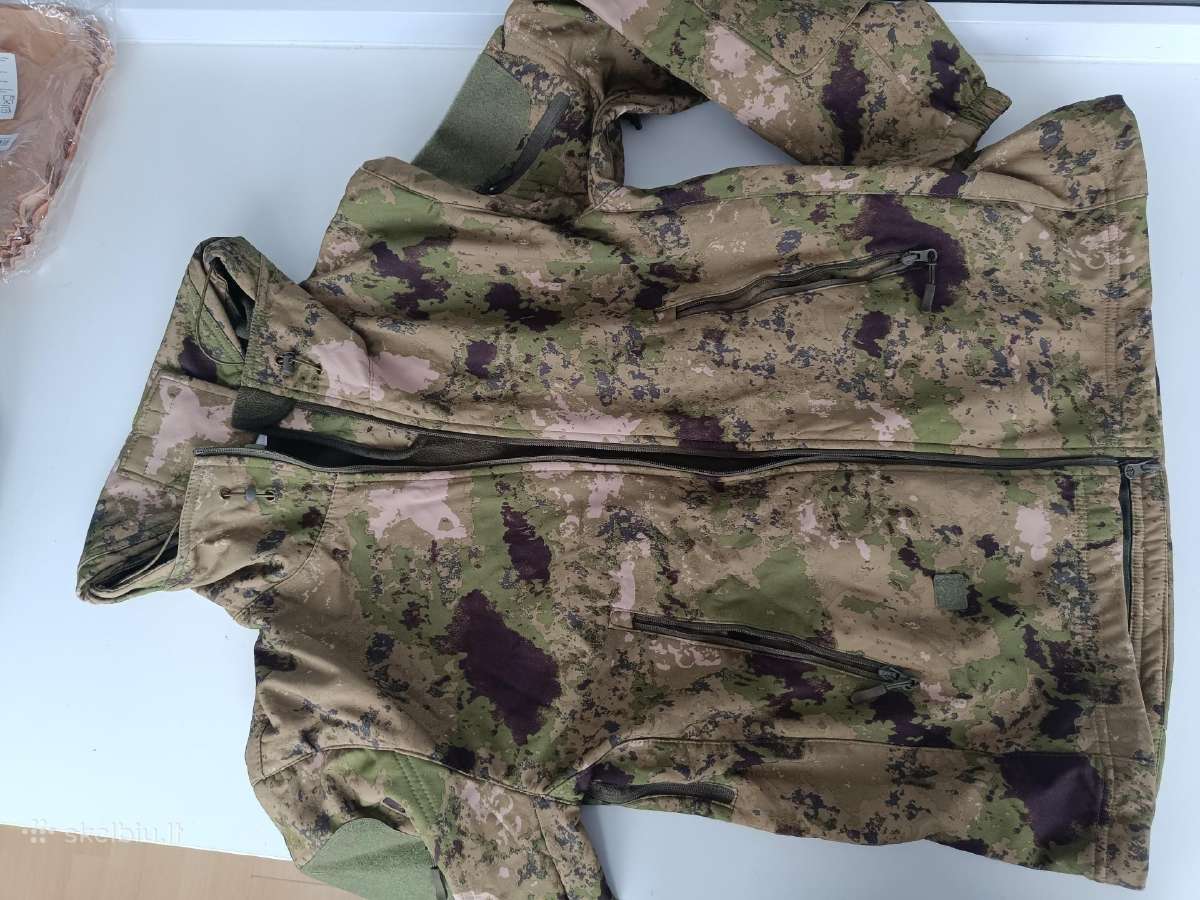 Softshell apranga medžioklei, žvejybai, airsoftui