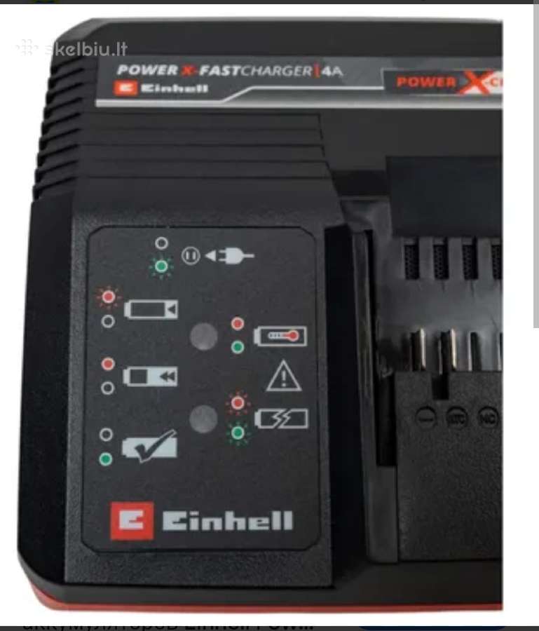 Einhell 18v naudoti akum. - nuotraukos Nr. 9