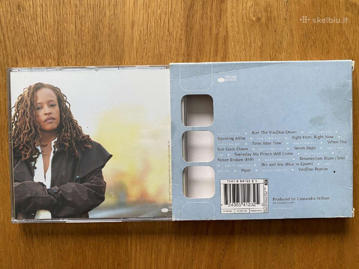 Originalus Cassandra Wilson – Traveling Miles CD - nuotraukos Nr. 2