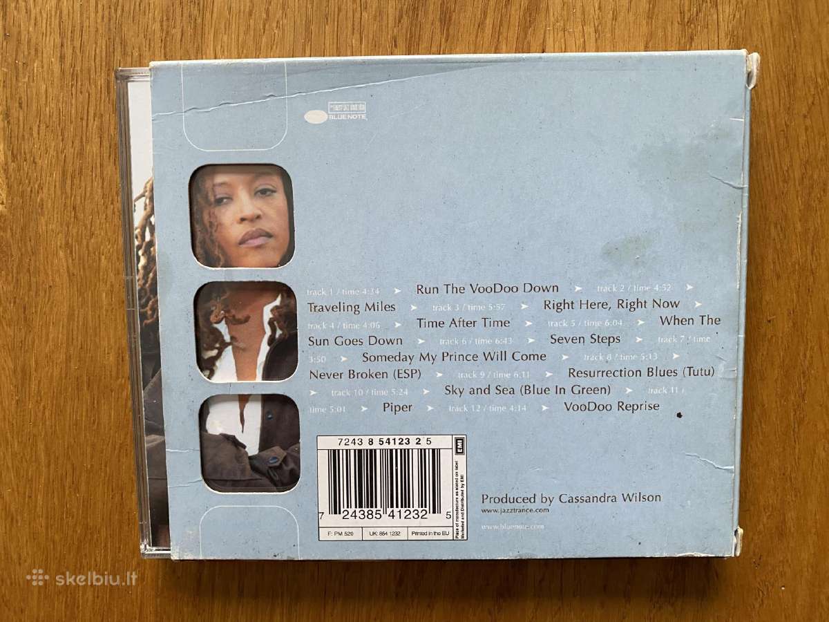 Originalus Cassandra Wilson – Traveling Miles CD - nuotraukos Nr. 3